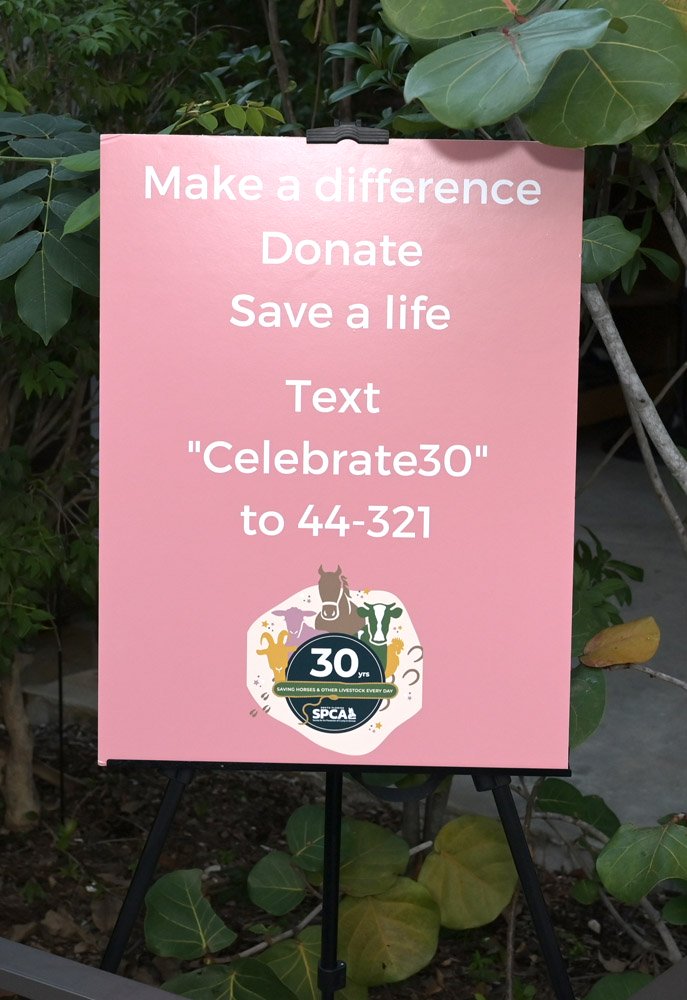 You can still text to donate