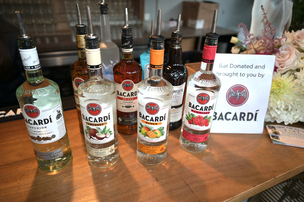 Bar sponsored by Bacardi