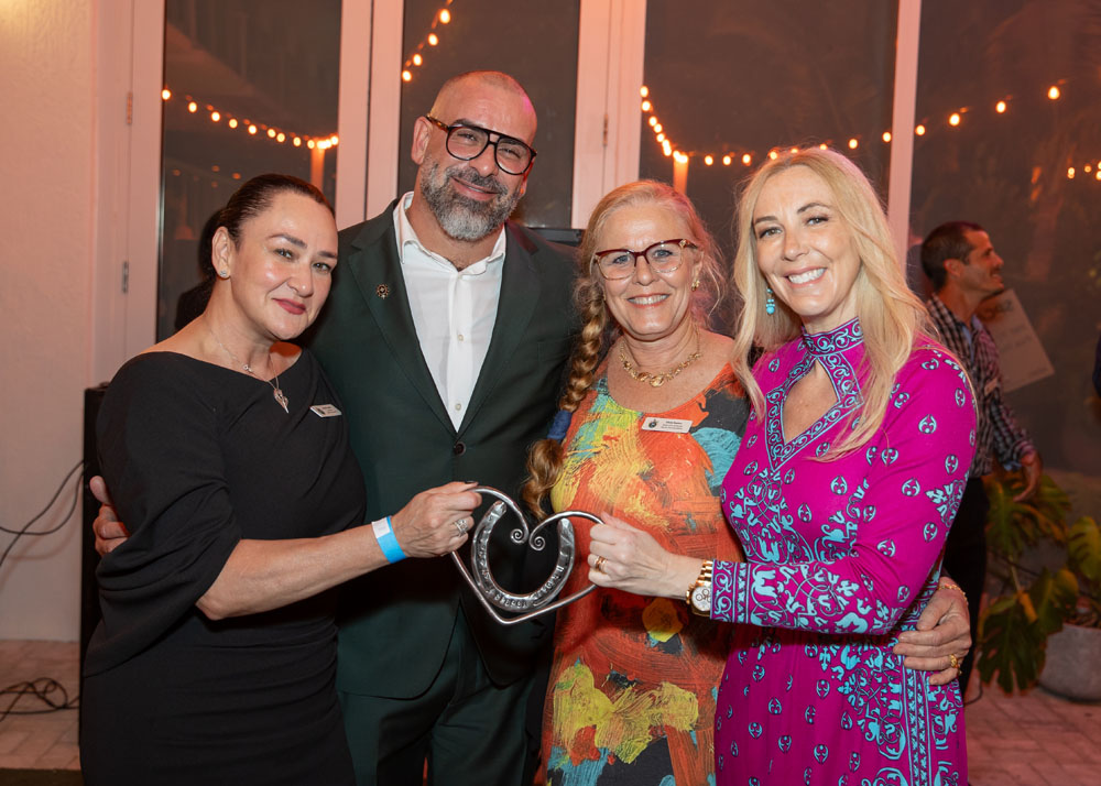 Nicole Trujillo, Secretary, Dr. David Bialski, President, Christine Septer, Executive Director, Angela Birdman, Co-host.