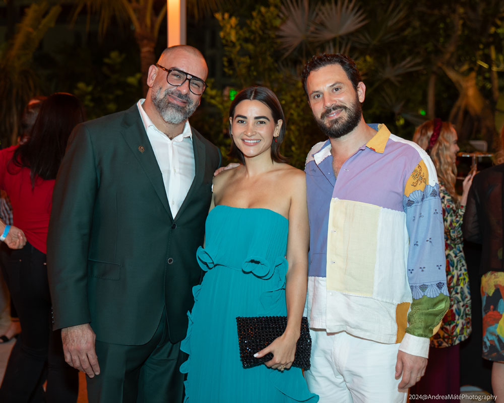 Dr. David Bialski, President, Isabella & Zachary Gouzopoulos