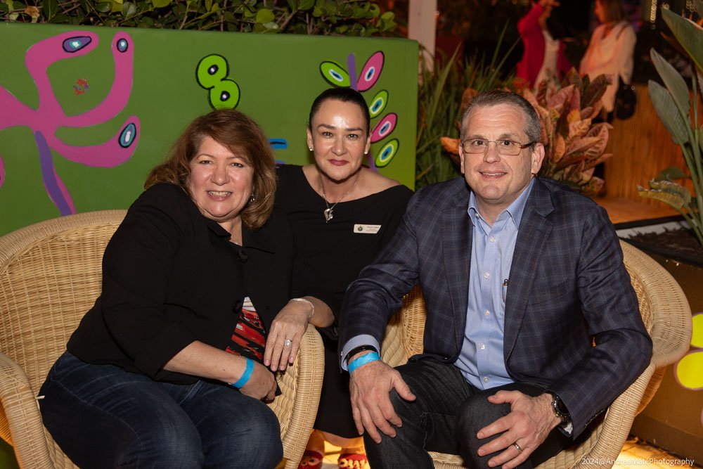 David and Madaline Clodfelter with Nicole Trujillo, Secretary