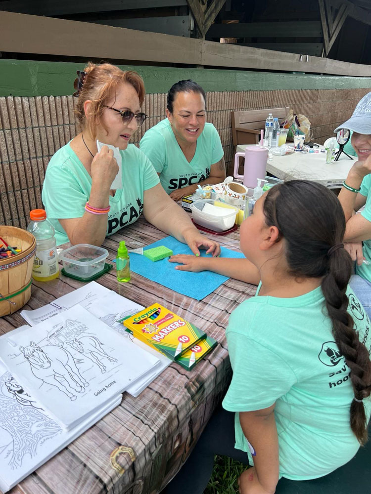 South Florida SPCA Open House 2024 Coloring for Children