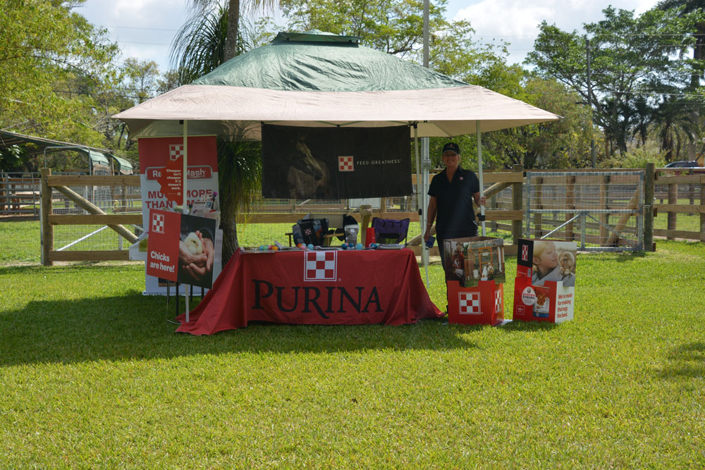 South Florida SPCA Open House 2024 Purina Tent