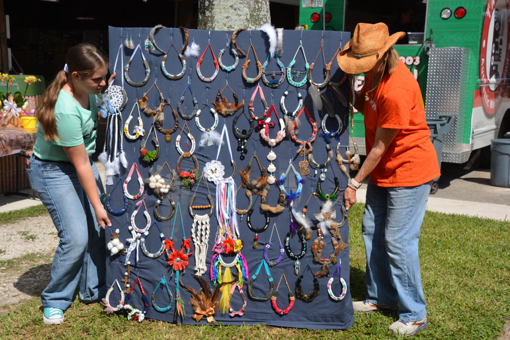 South Florida SPCA Open House 2024 Horse Shoe Ornaments