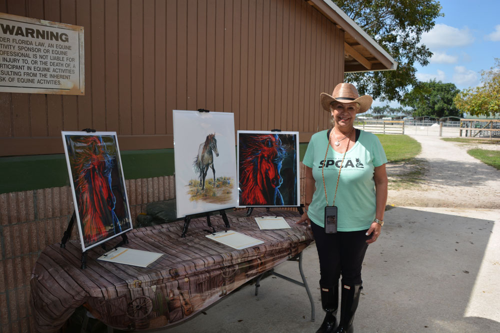 South Florida SPCA Open House 2024 Artwork on Display