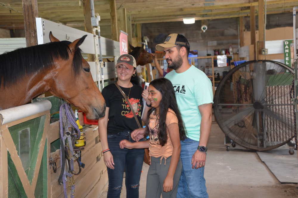 South Florida SPCA Open House Getting to Know the Horses