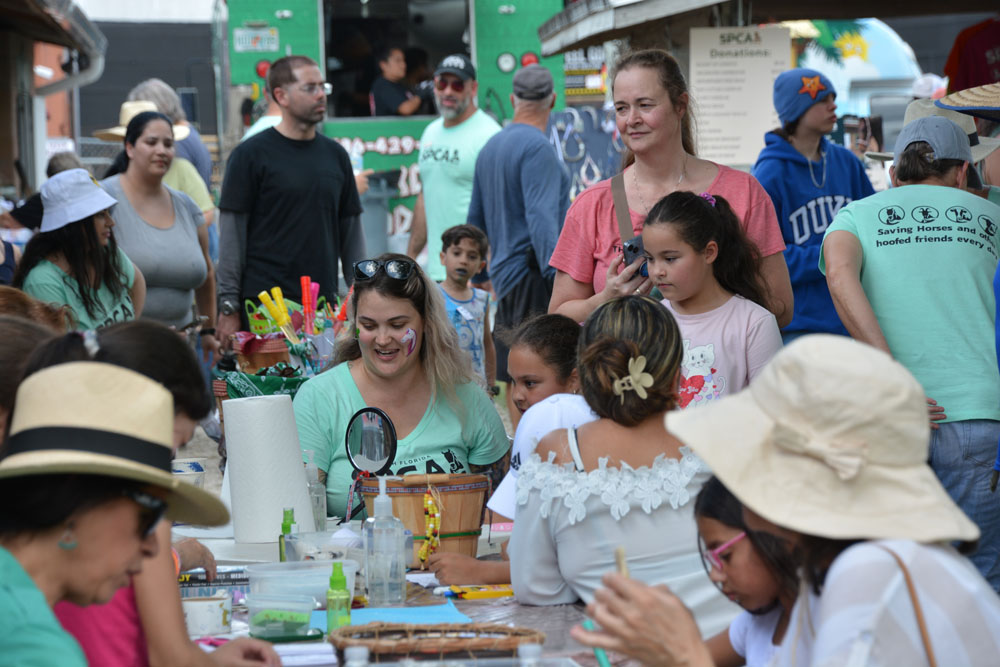 South Florida SPCA Open House 2024 Face Painting