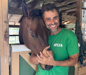 Kleiton Pereira Barn Manager at the South Florida SPCA