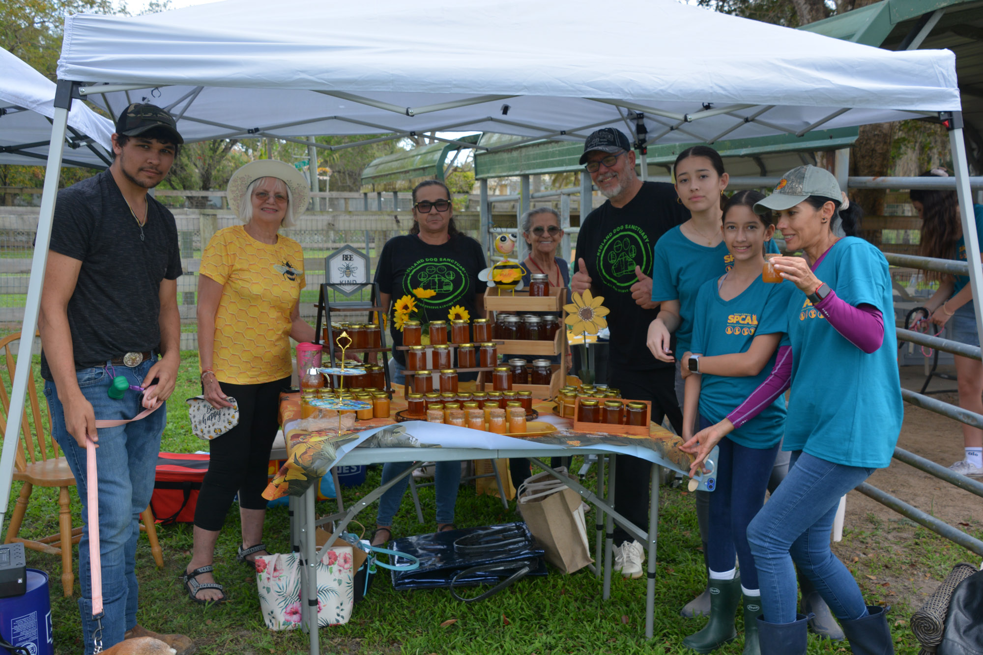 South Florida SPCA Open House Honey Vendor