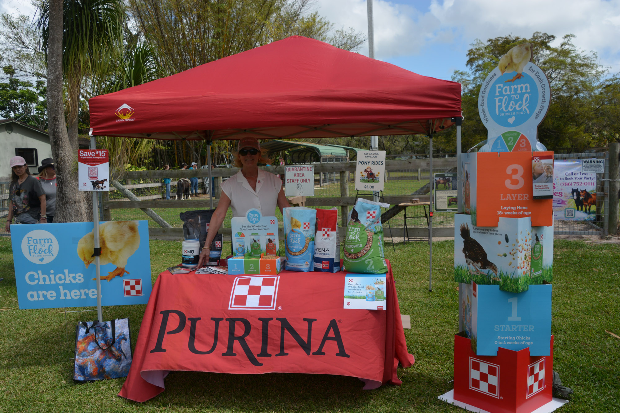 South Florida SPCA Open House Purina Vendor