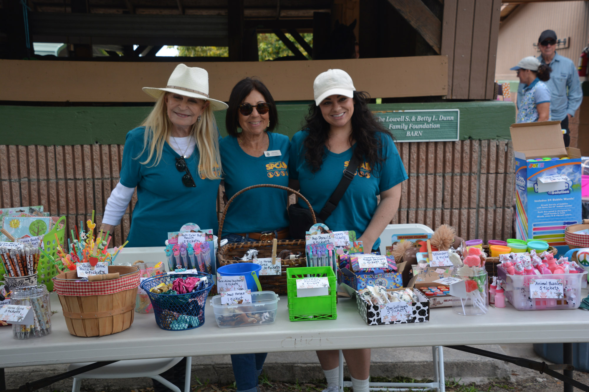 South Florida SPCA Open House Raffle and Volunteers