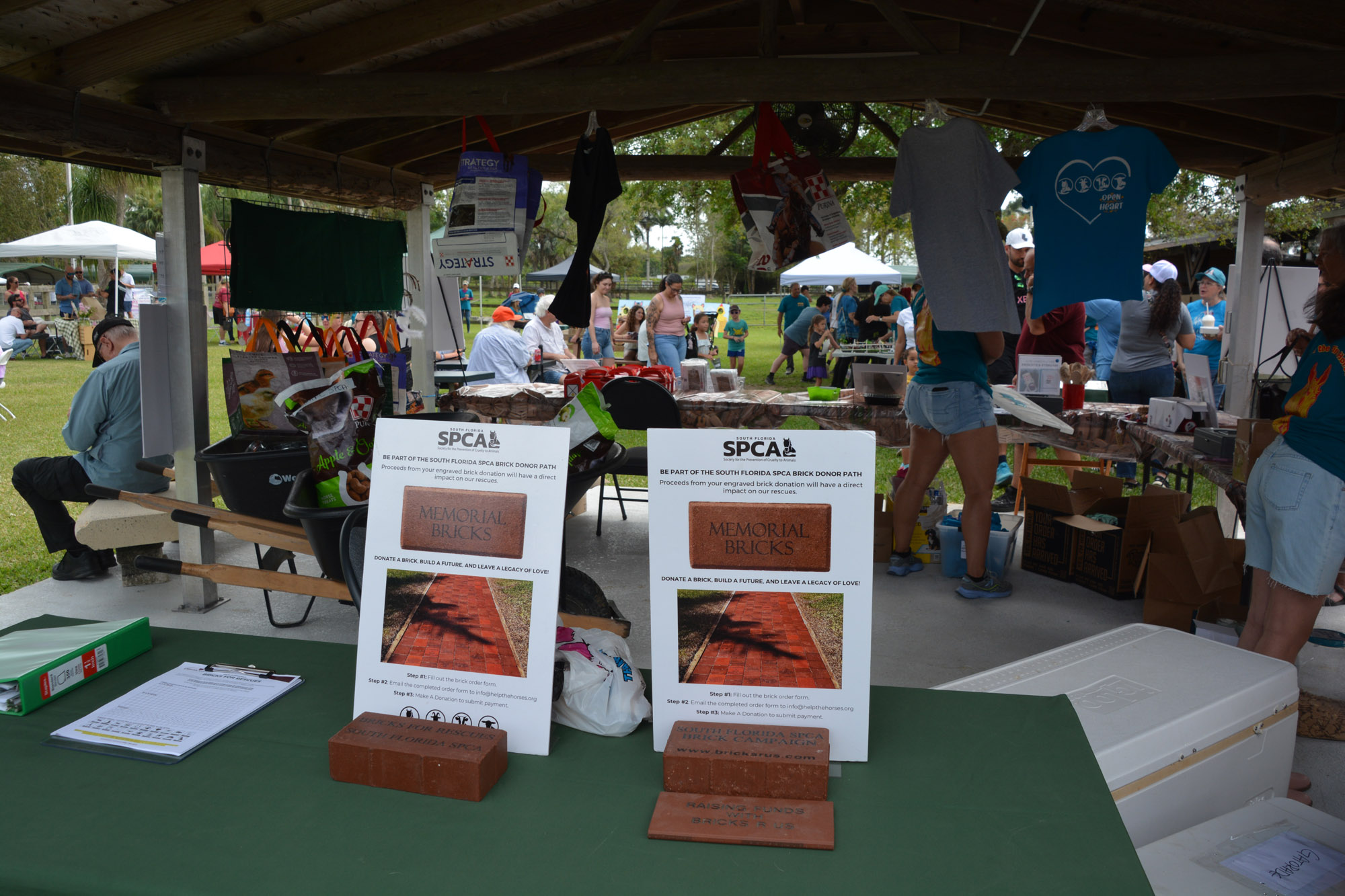 South Florida SPCA Open House Memorial Bricks