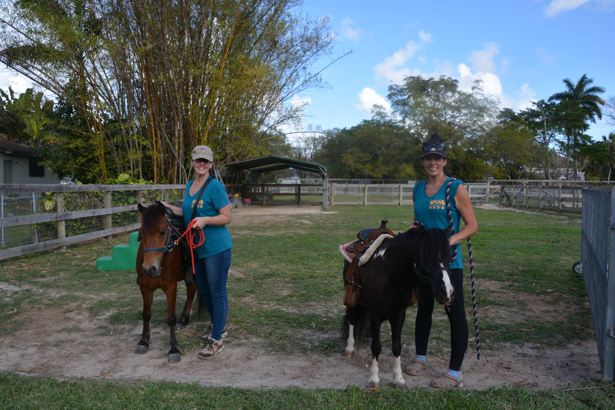 South Florida SPCA Volunteers and Pony Rides
