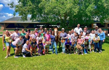 Junior Girl Scouts Troop 2304 Visits the South Florida SPCA Ranch